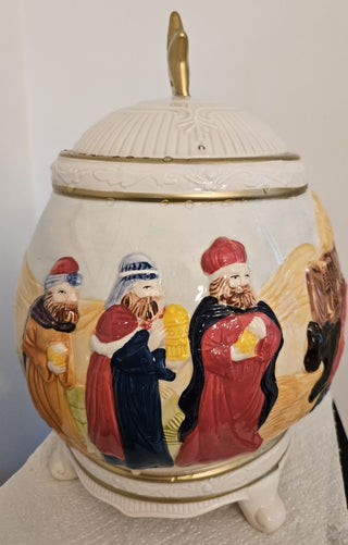 Nativity Scene Cookie Jar