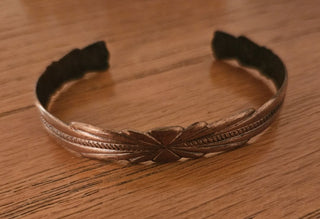 Vintage Copper Cuff Bracelet