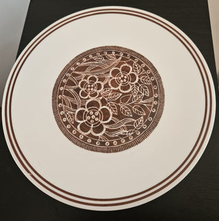 Vintage Corelle Batik Pattern Salad Plates