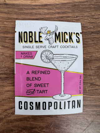 Cosmopolitan Single Serve Craft Cocktail Mix  by Noble Micks