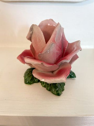 Capidote Rose Candle Stick Holder (Sourced in Italy)