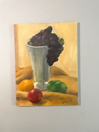 Grape Still Life Canvas 18x24"