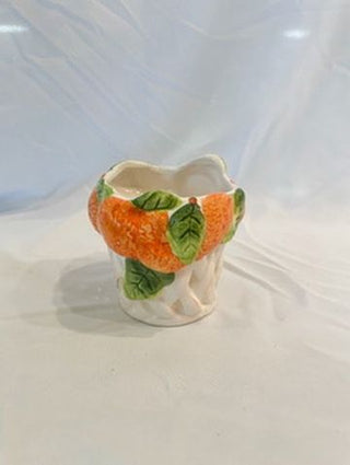Orange Topiary Tea Light Candle Holders