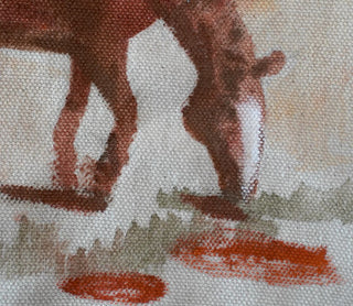 Original Painting "Horse Grazing"