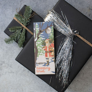 Brilliant Vintage Silver Tinsel