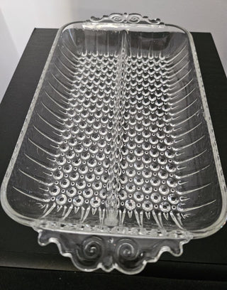 Anchor Hocking Divided Relish Dish