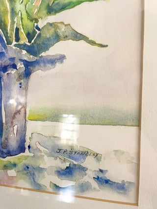 Tulip Watercolor Signed (16x20")