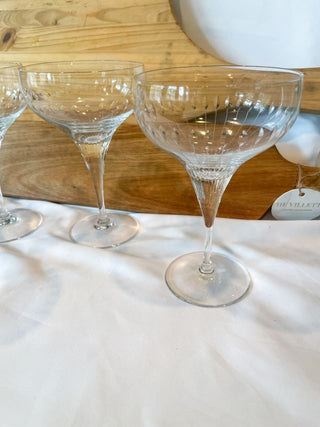 Rosenthal Lotus Cut Coupes (Set of 12)
