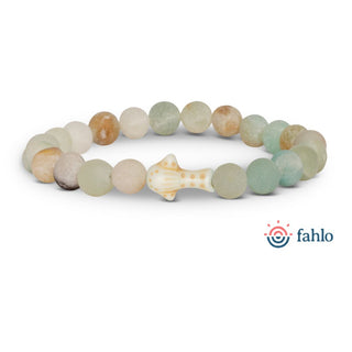 Fahlo Whale Shark Tracking Bracelet - sky-stone