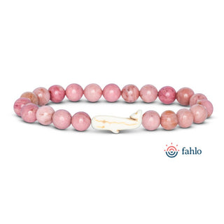 Fahlo Whale Tracking Bracelet - pink-sands