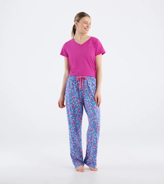 Garden Flowers Pajama Pants in a Gift Bag | M - L