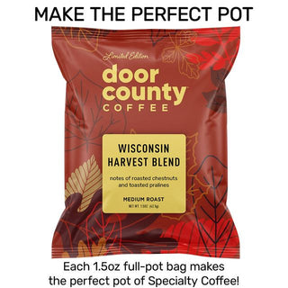 Wisconsin Harvest Blend FALL Flavored Coffee Price is Firm