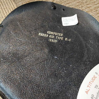 Vintage computer radar aid, type r-1 (vaid), by j.b.carroll co., USAF Aviation Tool, original case.
