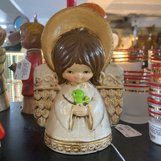 Angel with green bird CMS