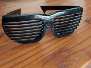 True Vintage - 1980s shutter shades, made in Taiwan