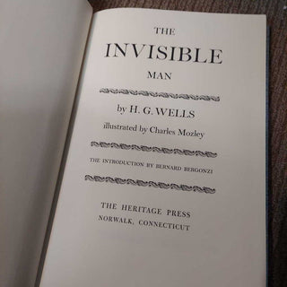 The Invisible Man by h.g. Wells 1967