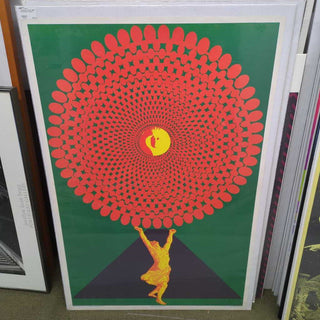 American Flower 1968 psychedelic poster