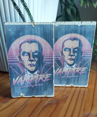 "Vampire" Artisan Wood print - FIRM