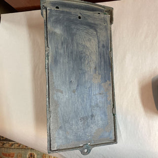 Antique Griswold iron #4 Mail Box - 5.5"W x 12"T x 3.5"D