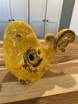 Ceramic yellow Bird