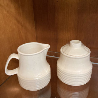 Cream and Sugar Pottery USA (sold as pair)