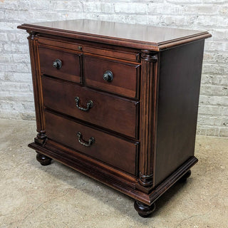 Orig. $840 Solid Wood Nightstand with 3 Drawers