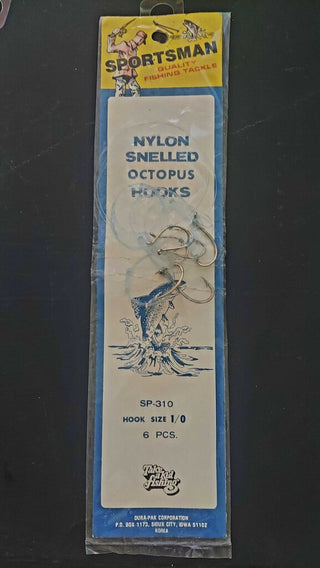Take The Kid Fishing, Nylon Smelled Octopus Hooks made in Korea