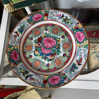 Famille Rose Antique porcelain plate