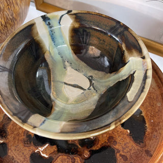 Small beautifully glazed ceramic bowl