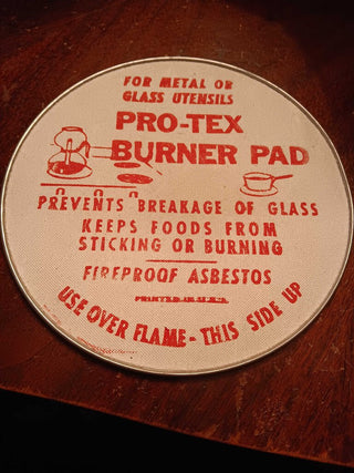 Vintage "Burner Pad" (Do Not Use, Decor Only)