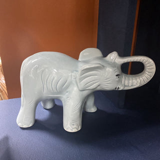 Grey Vintage Elephant Statue