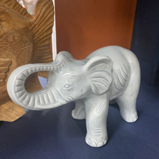 Grey Vintage Elephant Statue