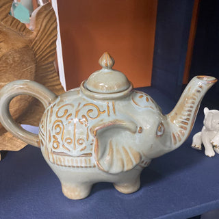 Pier 1 Elephant Teapot