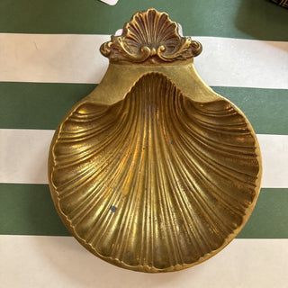 Vintage Brass shell catchall