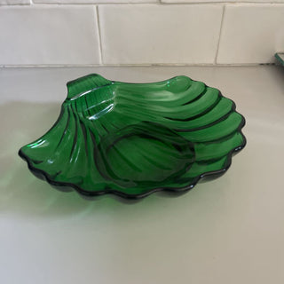 Emerald Green Shell dish