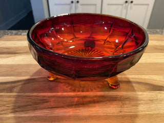 Indiana Glass Red Bowl