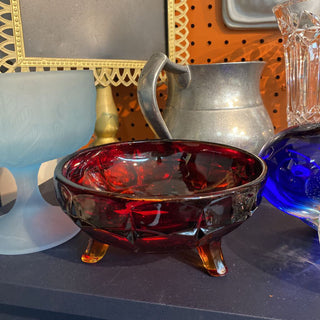 Indiana Glass Red Bowl