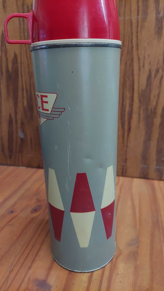 Vintage King-Seeley ACE Thermos Quart 14" Bottle Number 9414 FIRM