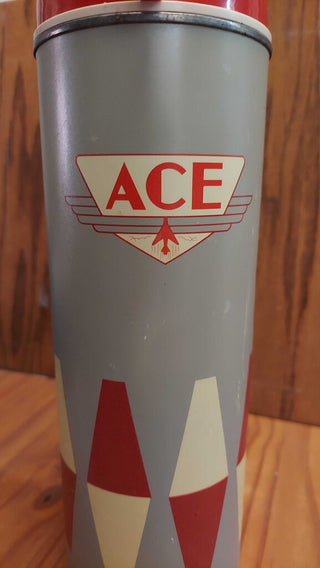 Vintage King-Seeley ACE Thermos Quart 14" Bottle Number 9414 FIRM