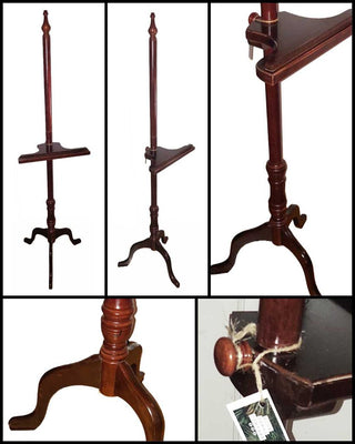 Gorgeous mahogany Gallery Display Art Easel with cabriole legs (T&M) FIRM - IN STORE PICKUP ONLY