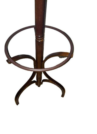 1970s Bentwood Coat Tree, Entry Stand With Revolving Top coat and hat rack, Umbrella Rack thonet style (T&M) - IN STORE PICKUP ONLY.