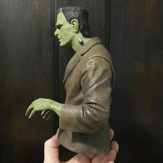 Universal Studios Frankenstein Bust Coin Bank 7.75x6x5
