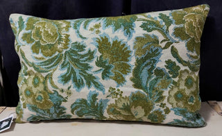 1960s Floral Lumbar Pillow 20x12 (FIRM)