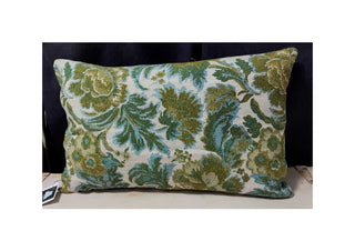 1960s Floral Lumbar Pillow 20x12 (FIRM)