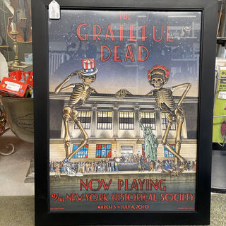 Grateful Dead NYHS poster 2010 Dennis Larkin framed