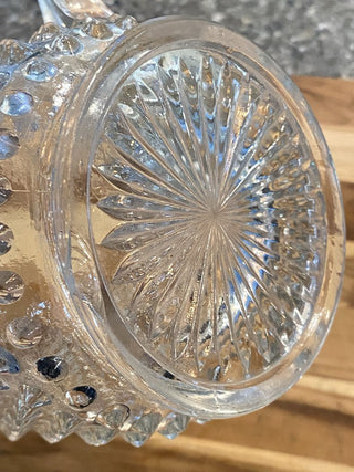 Anchor Hocking Clear Glass Hobnail Pitcher