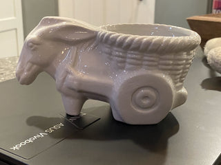 Ceramic Donkey Planter