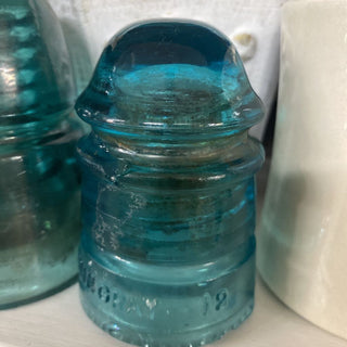 Teal Glass Insulator