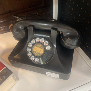 Art Deco Black Telephone