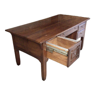 Solid Wood Arts and Craft Style Desk, Lexington